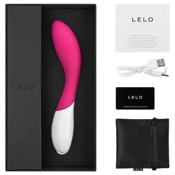 LELO Mona 2 - vibromasseur courbé (rose)