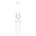 Obsessive - Costume lapin sexy femme - rose