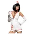 Obsessive Emergency - déguisement infirmière - ensemble lingerie - blanc (S/M)