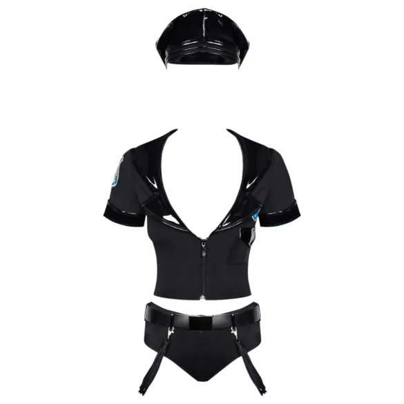 Obsessive - Déguisement policière femme - ensemble S/M