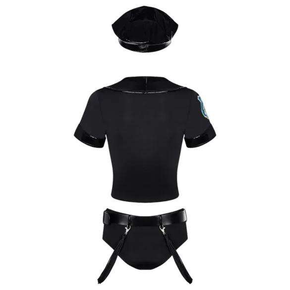 Obsessive - Déguisement policière femme - ensemble S/M