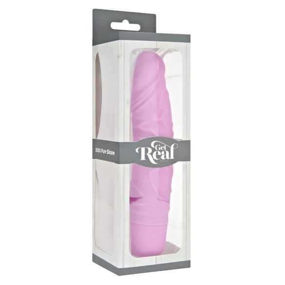 Classic Get Real - vibromasseur réaliste - silicone - rose