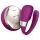 LELO Tiani 3 - vibromasseur couple - silicone - violet