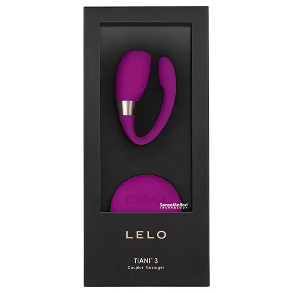 LELO Tiani 3 - vibromasseur couple - silicone - violet