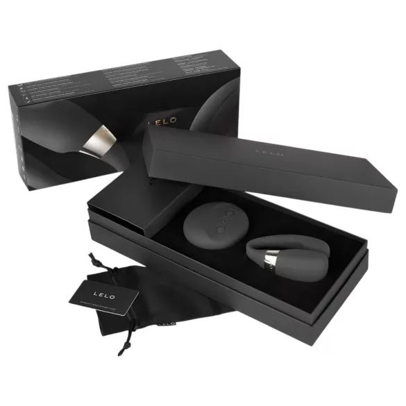 LELO Tiani 3 - vibromasseur couple - silicone - noir