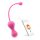 Magic Motion Kegel Master - Duo de boules de geisha intelligentes (rose)