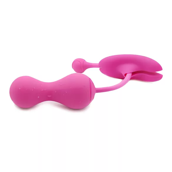 Magic Motion Kegel Master - Duo de boules de geisha intelligentes (rose)