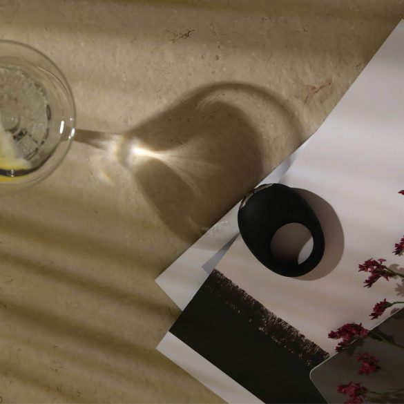 Je Joue - anneau pénien vibrant rechargeable étanche - noir