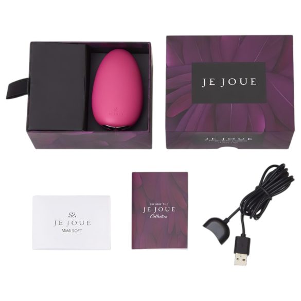 Je Joue Mimi Soft - vibromasseur clitoridien rechargeable étanche - rose