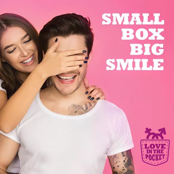 Love in the Pocket - anneau pénien vibrant jetable - silicone rose