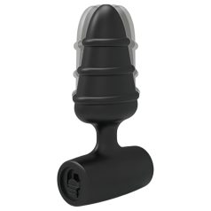 Love Plug - mini plug anal vibrant - noir