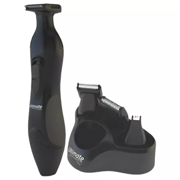 Swan Ultimate - kit de rasage intime homme - waterproof - noir