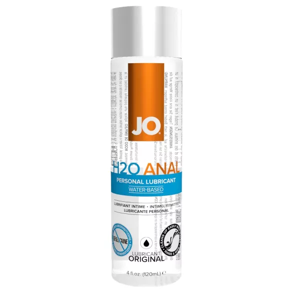 System JO - H2O Anal Original - lubrifiant anal à base d’eau (120 ml)