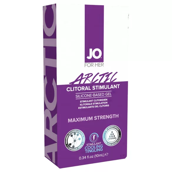 JO ARCTIC - gel stimulateur clitoris femme - effet froid - 10ml