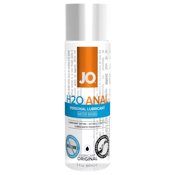 JO H2O Anal Original - lubrifiant anal à base d'eau - 60ml