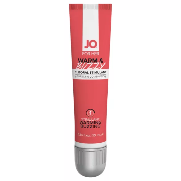 JO WARM & BUZZY - gel stimulateur clitoris femme - sensation chaleur - 10ml