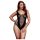 Baci - body résille grande taille - noir (XL-XXL)