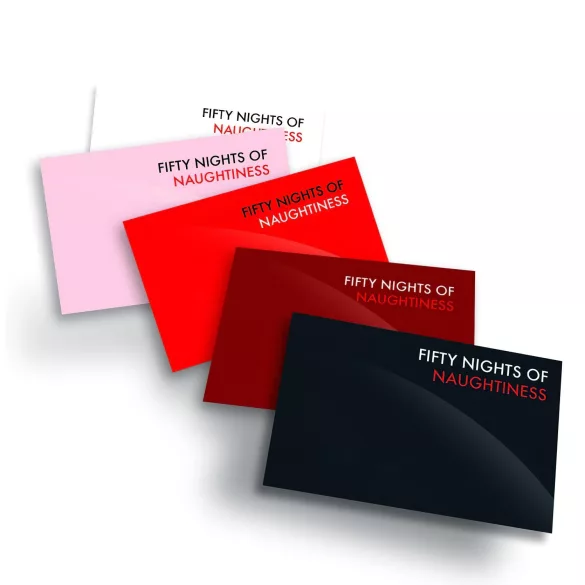 FIFTY NIGHTS OF NAUGHTINESS - jeu de société érotique pour couples - anglais
