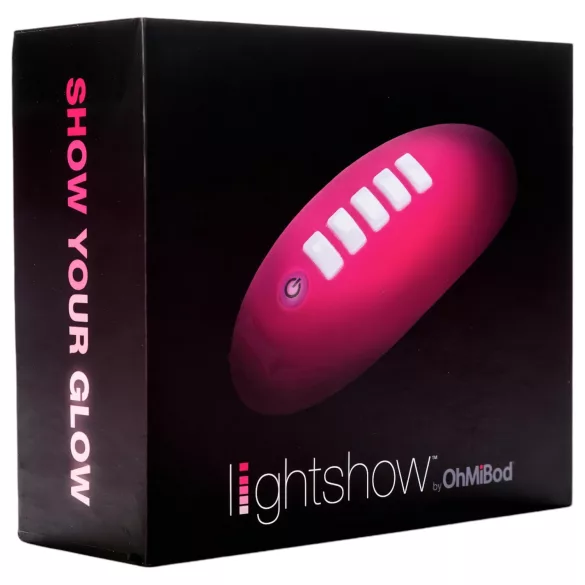 OHMIBOD Lightshow - vibromasseur clitoridien intelligent avec jeu de lumières (rose)
