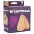 Stressticles - balle anti-stress testicules (naturel)