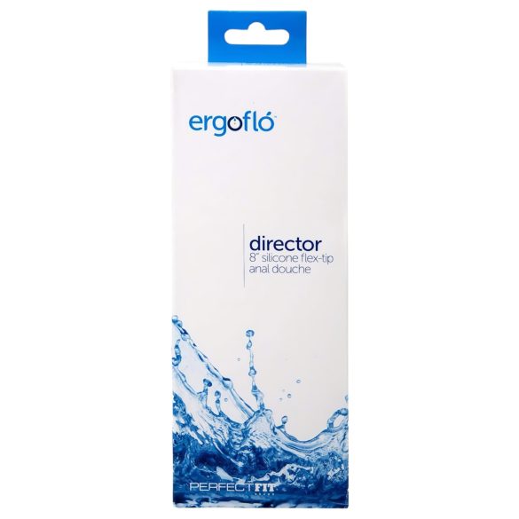 Perfect Fit Ergoflo Director - douche anale et intime - noir