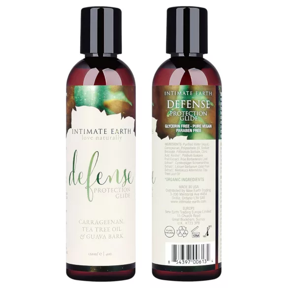 Intimate Earth Defense - lubrifiant antibactérien (60 ml)