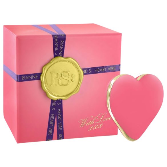 RS Icons Heart - Vibrateur Clitoridien Rechargeable (Corail)
