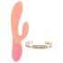 Rianne Essential Xena - Vibromasseur chauffant rechargeable (pêche-corail)