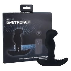   Nexus G-stroker - stimulateur prostate vibrant télécommandé - silicone noir