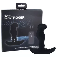   Nexus G-stroker - stimulateur prostate vibrant télécommandé - silicone noir