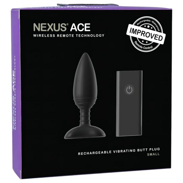 Nexus Ace - plug anal vibrant télécommandé - rechargeable - petit