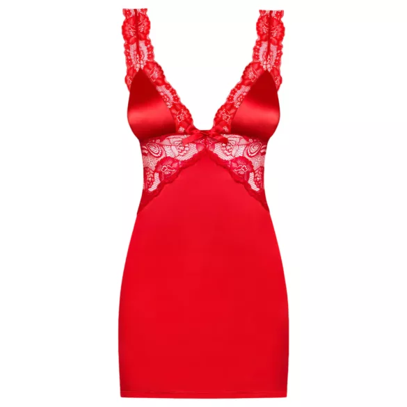 Obsessive Secred - nuisette sexy - dentelle - rouge - L/XL