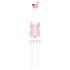 Obsessive - Costume lapin sexy femme - rose - L/XL