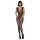 Obsessive N112 - Combinaison Filet Ailes d'Ange - Noir (S-L)