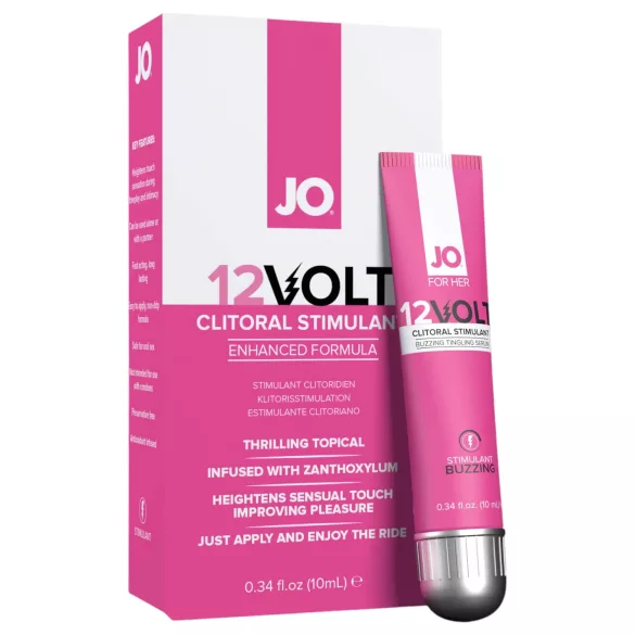 JO 12VOLT - huile intime pour femme - stimulant - 10ml