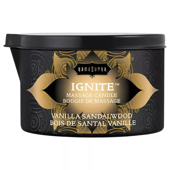 Kama Sutra - bougie de massage vegan - vanille bois de santal - 170g