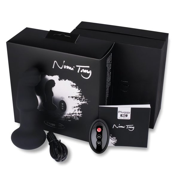 Nomi Tang - Vibromasseur anal perles rotatives (noir)
