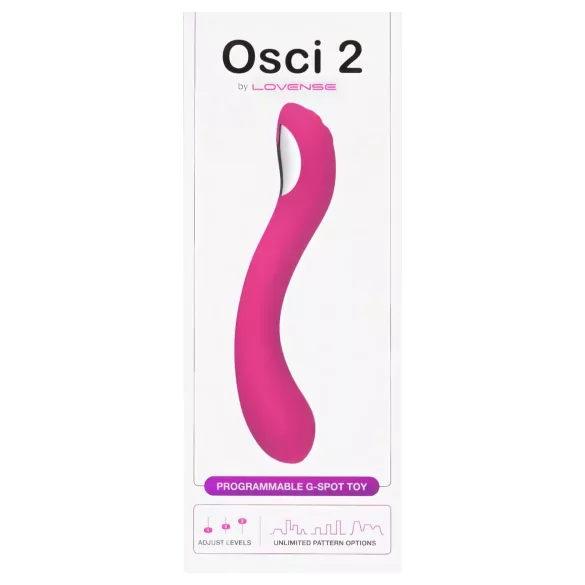 Lovense Osci 2 - Vibrateur point G connecté via application (rose)