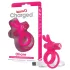 Screaming O Ohare - anneau pénien vibrant lapin rechargeable - silicone rose