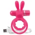 Screaming O Ohare - anneau pénien vibrant lapin rechargeable - silicone rose
