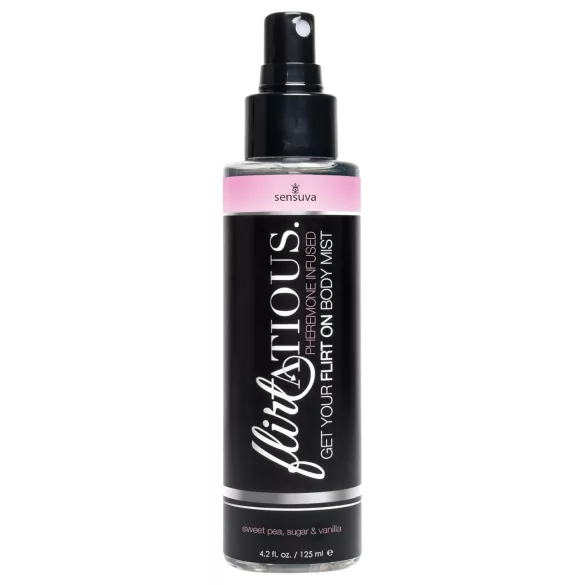 Sensuva Flirtatious - spray corporel aux phéromones - vanille - 125ml