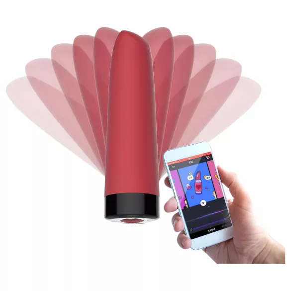 Magic Motion Awaken - mini vibromasseur connecté rechargeable - rouge