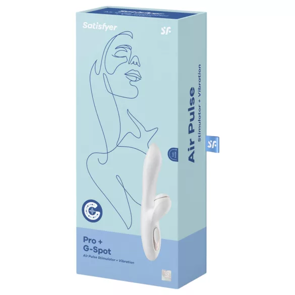 Satisfyer Pro+ G-spot - stimulateur clitoridien et vibromasseur point G