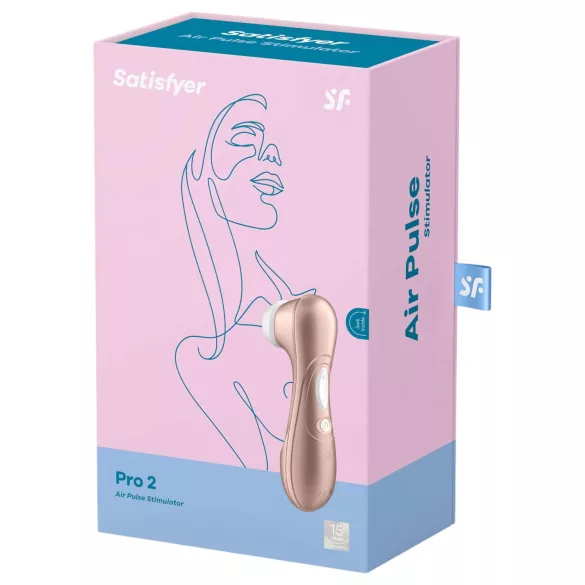 Satisfyer Pro 2 Gen2 - stimulateur clitoridien rechargeable - marron