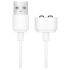 Satisfyer - câble de charge USB magnétique - 2 pièces (blanc)