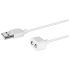 Satisfyer - câble de charge USB magnétique - 2 pièces (blanc)