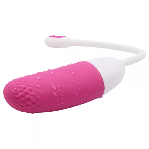 Magic Motion Vini - oeuf vibrant connecté - silicone rose blanc