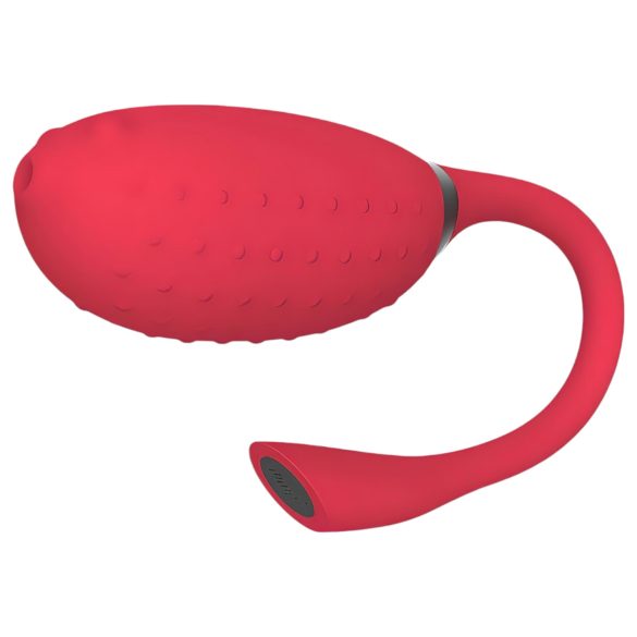 Magic Motion Fugu - oeuf vibrant connecté - silicone rouge