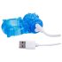 Screaming O BigO - anneau vibrant rechargeable (bleu)