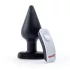 Screaming Plug XL - plug anal vibrant - silicone noir